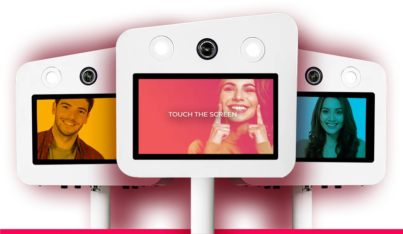 Location de bornes à selfies : la borne à selfies modèle “Classik”