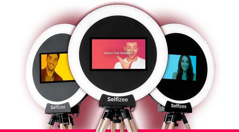 Location de bornes à selfies : la borne à selfies modèle “Spherik”
